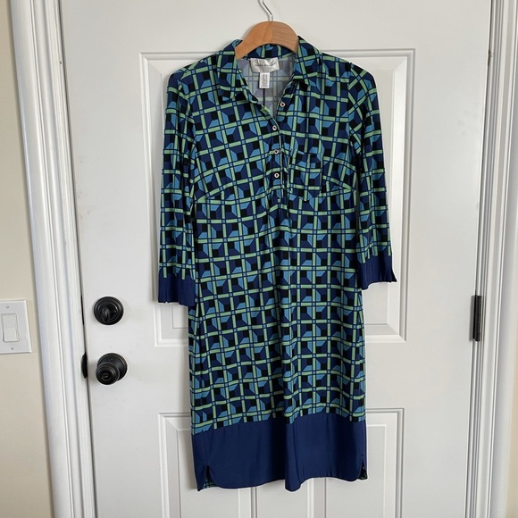 Donna Morgan printed dress - Picture 1 of 4